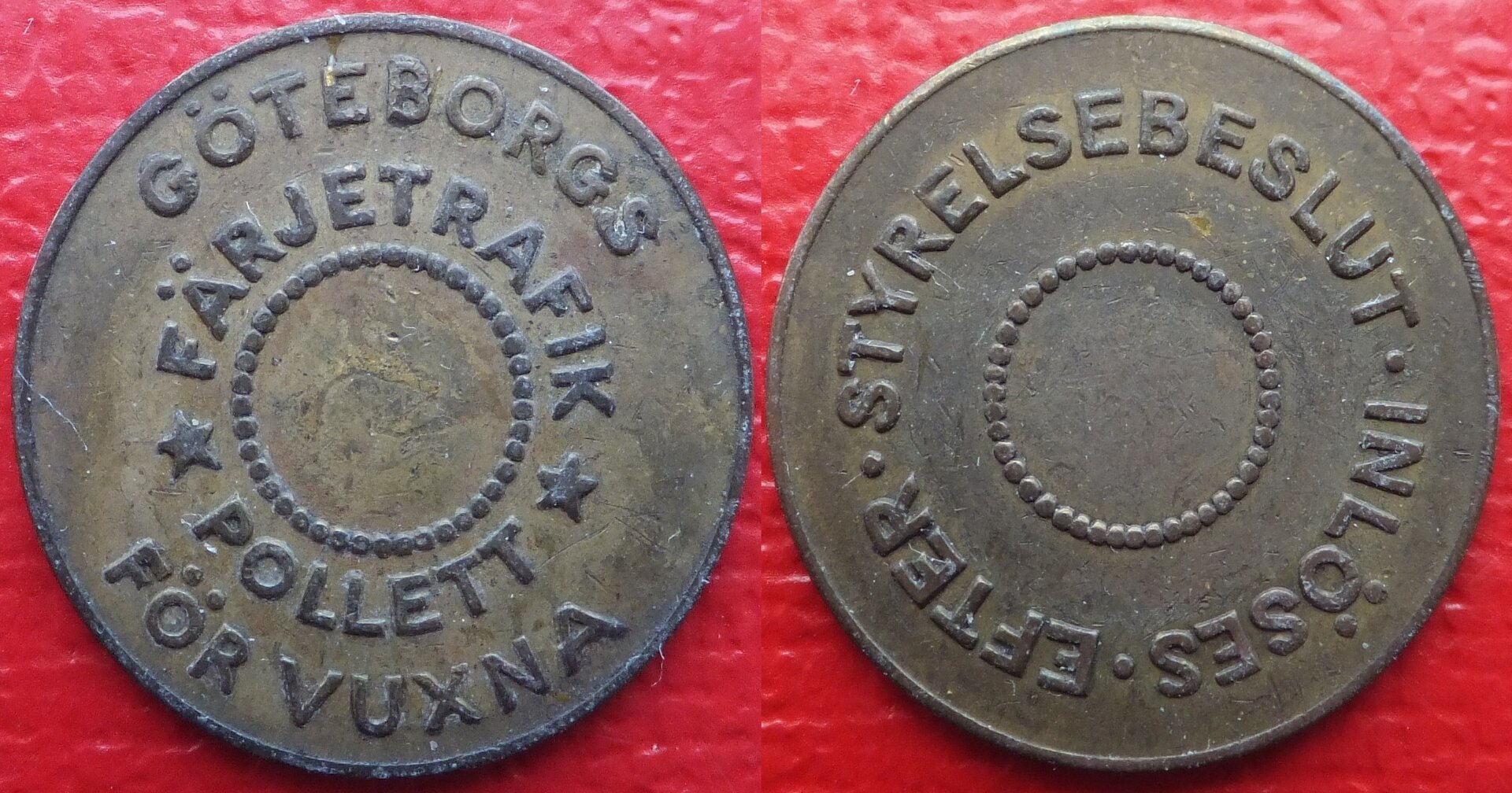 Sweden Gothenburg ferry token (adult) (4a).jpg