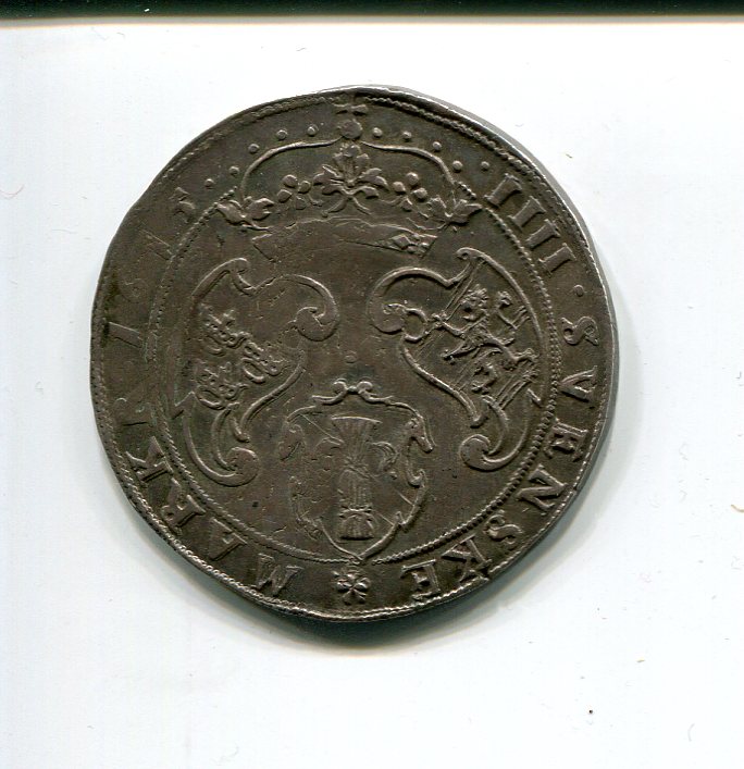 Sweden Gustav II Adolf 4 Mark 1615 rev 353.jpg