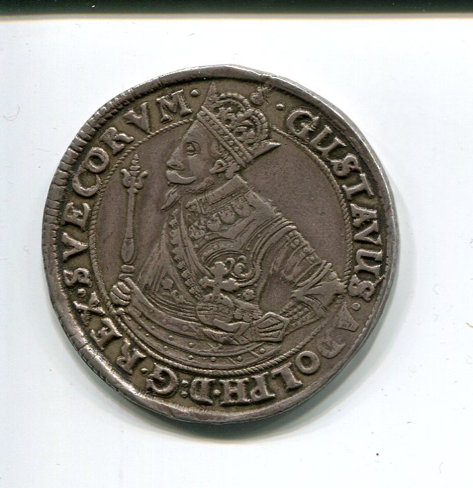 Sweden Gustav II Adolf Riksdaler 1632 obv 348.jpg