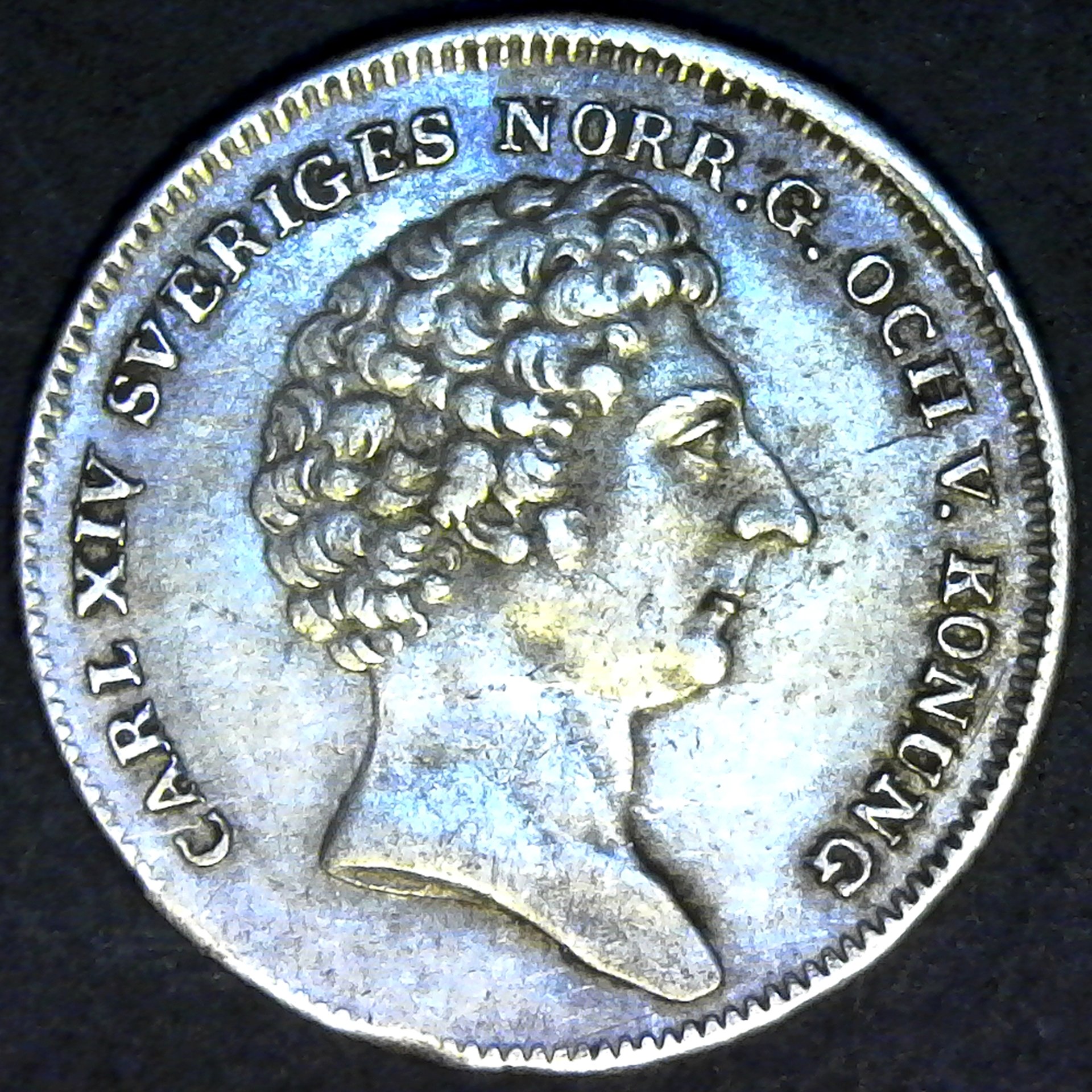 Sweden One Eigth Riksdaler 1832CB obv.jpg