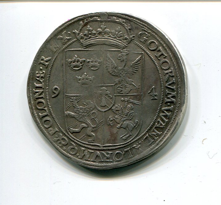 Sweden Sigismund Daler 1594 rev 551.jpg