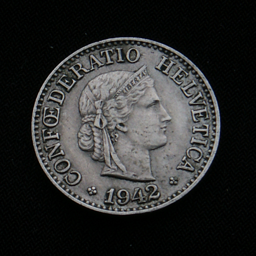 Switzerland - 10 Rappen - 1942 - Obverse.jpg