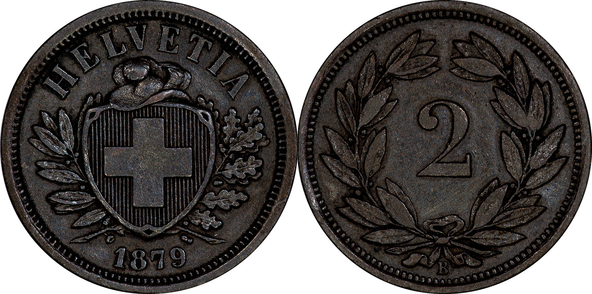 Switzerland - 1879 2 Rappen.jpg