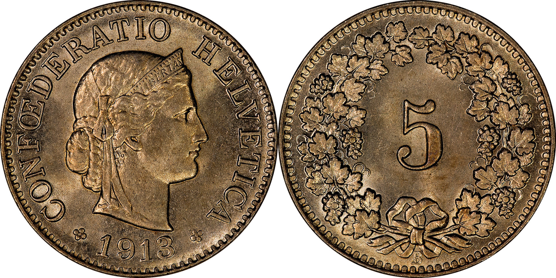 Switzerland - 1913 5 Rappen.jpg