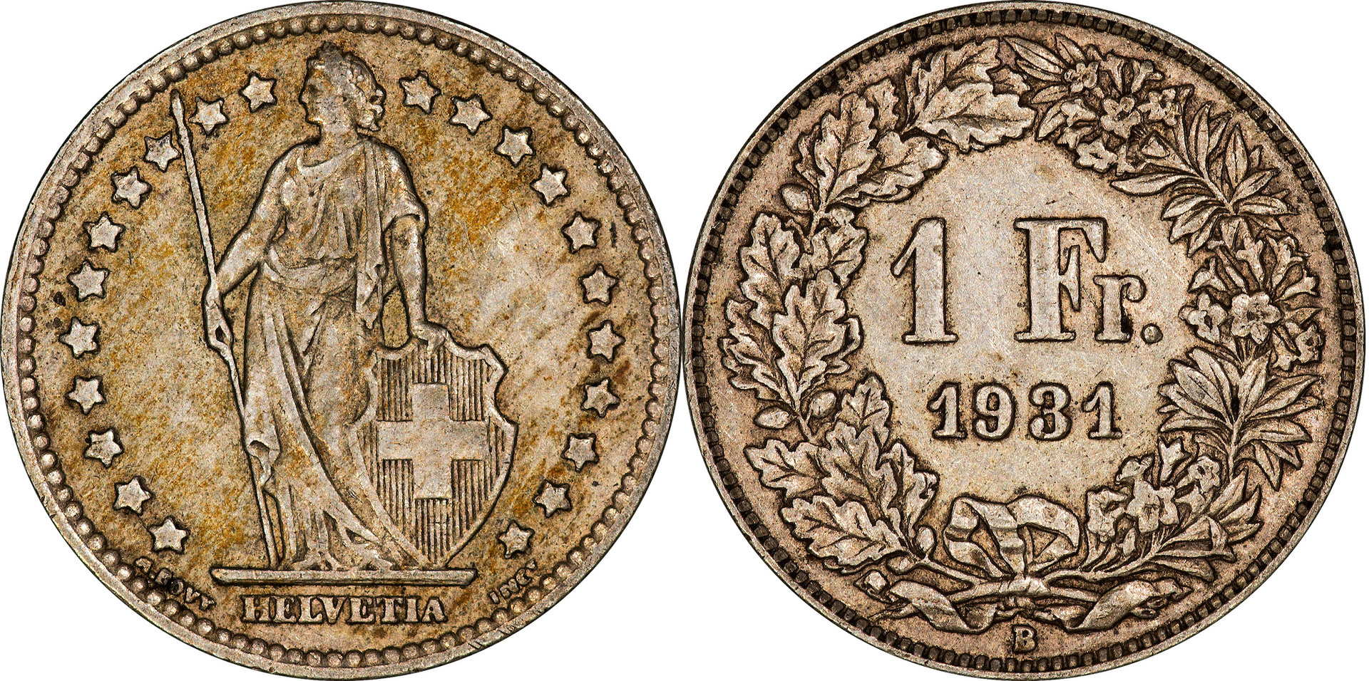 Switzerland - 1931 B 1 Franc.jpg