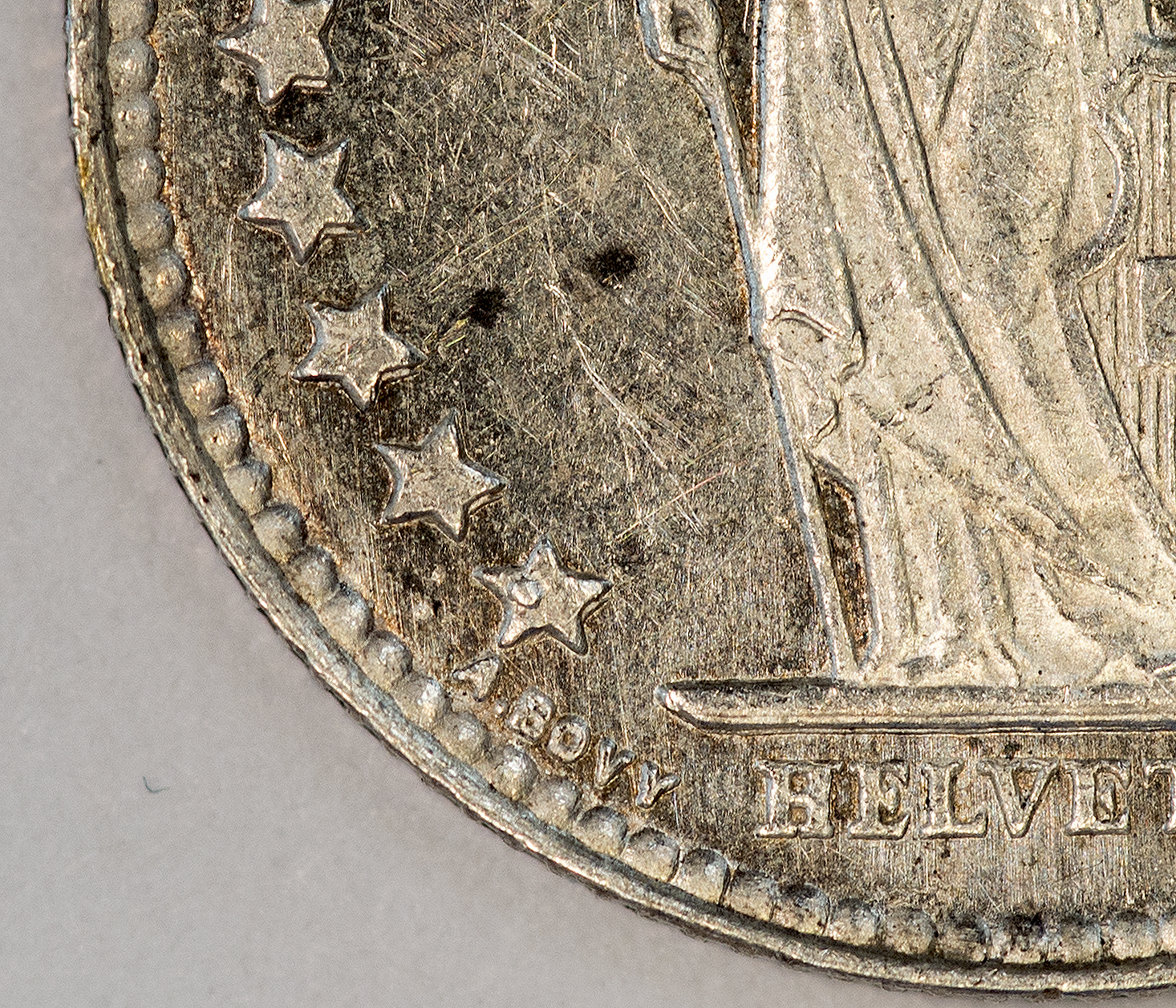 Switzerland - 1952 Half Franc - Lower Stars.jpg