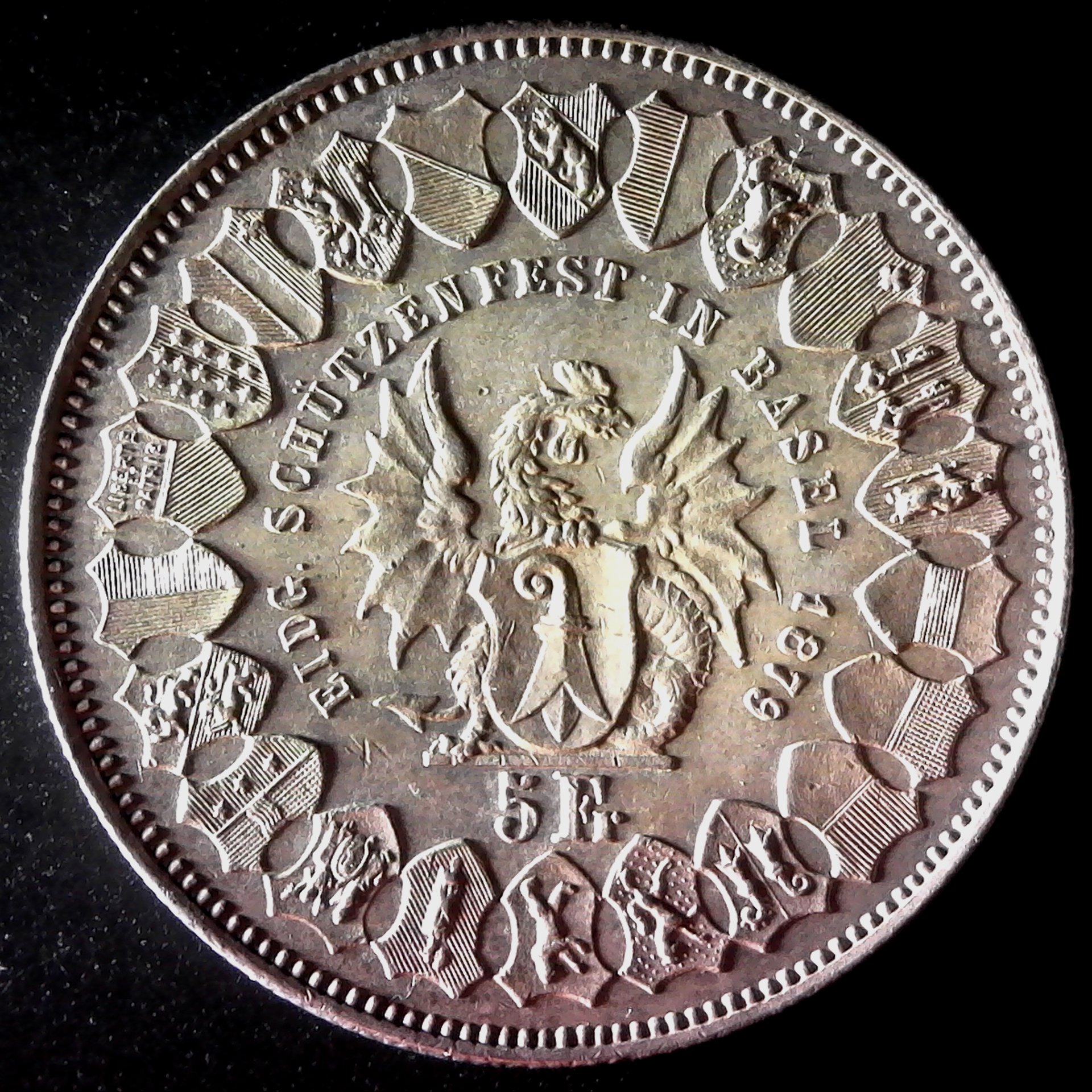 Switzerland shooting medal  Basel 5 Francs 1879 OBV C.jpg