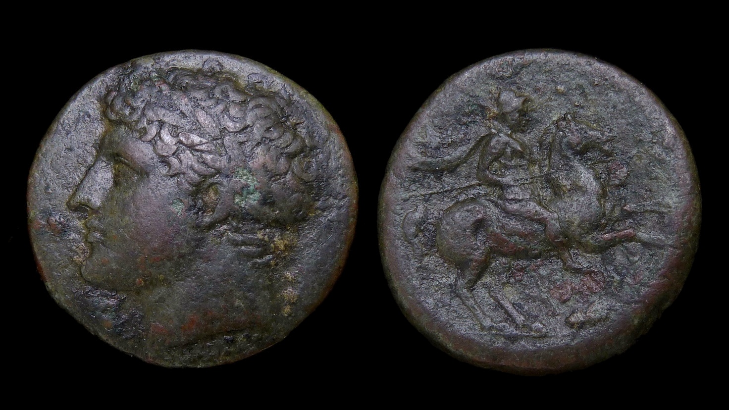 Syracuse - Hieron II AE27 Horseman ex Meisner 3042.jpg