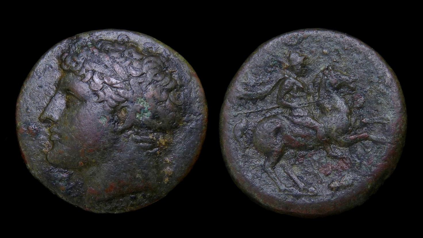 Syracuse - Hieron II AE27 Horseman ex Meisner 3042.jpg