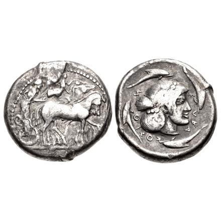 Syracuse Tetradrachm, 478-466 BCE, Die Break, CNG 2020.jpg