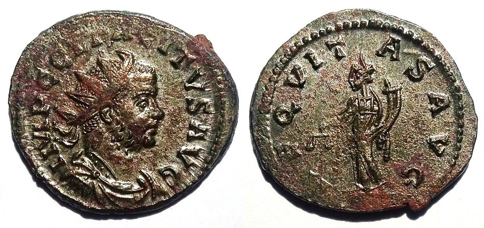 Tacitus AEQVITAS antoninianus.jpg