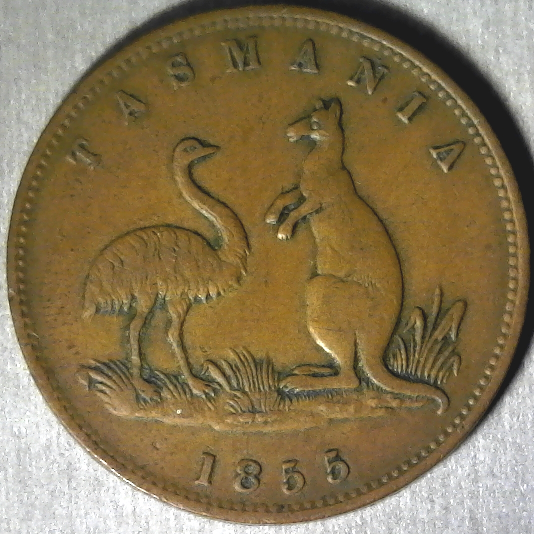 Tasmania Half Cent 1855 obverse.jpg