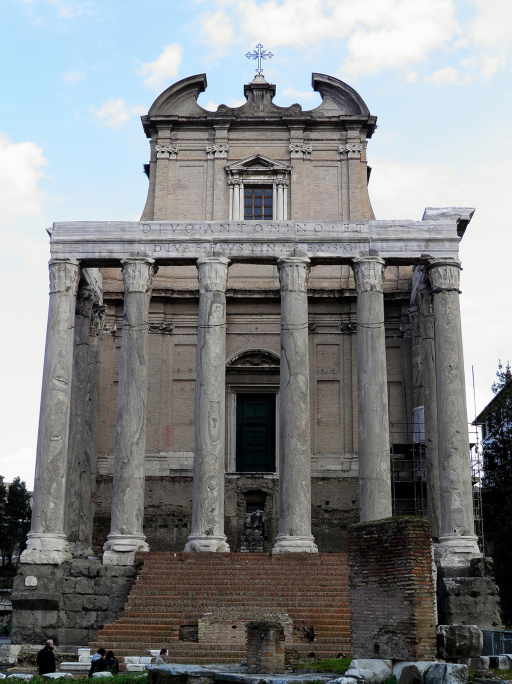 Temple of Divus Antoninus and Diva Faustina.jpg