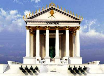 Temple of the Comet Star - Gaius Julius Caesar II- Roman Principate - Peter Crawford.jpg