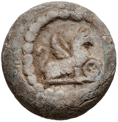 Tessera Egypt Serapis and Griffin b.jpg