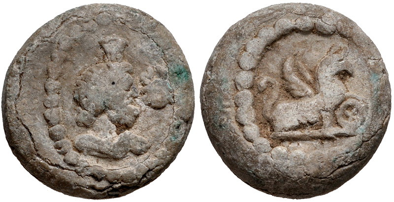 Tessera Egypt Serapis and Griffin.jpg