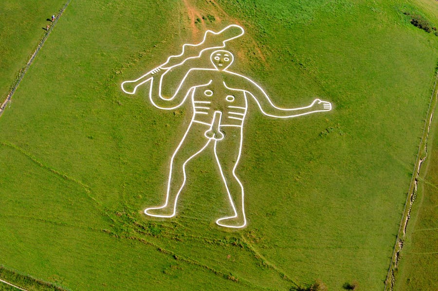The Medieval Ceme Abbas Giant in Dorset.jpg