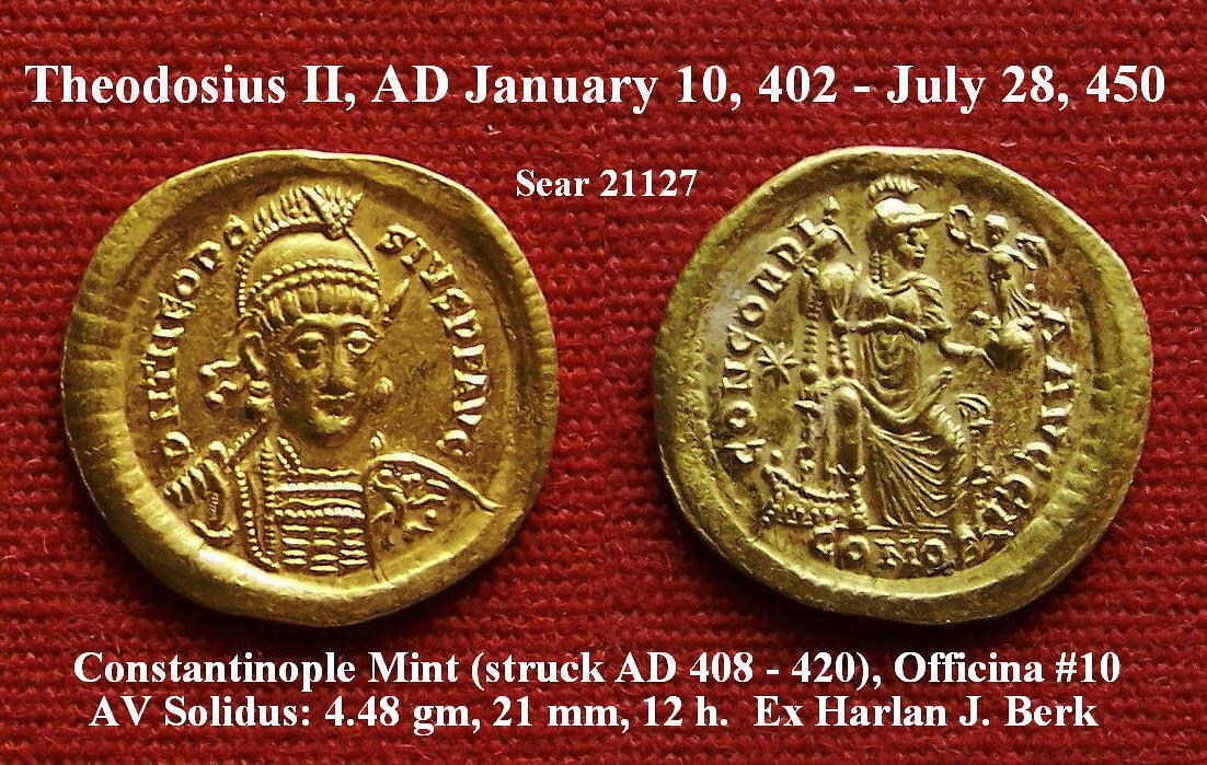 Theo. II Solidus, Al Kowsky Collection, Sear 21127.jpg