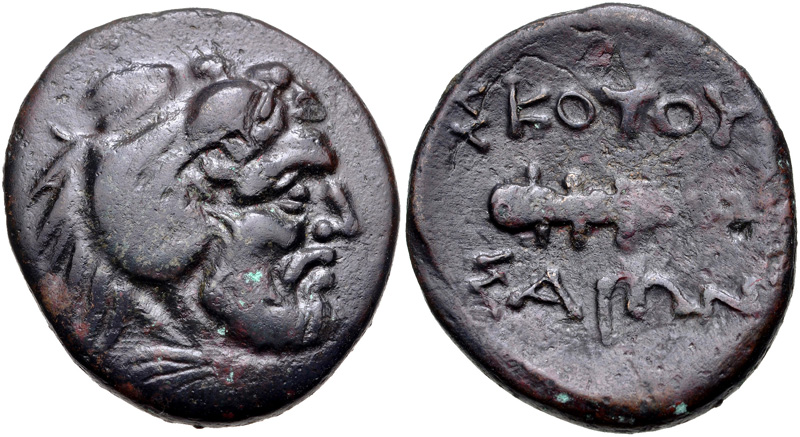 THESSALY, Skotoussa - Herakles & Club - CNG Auct. like mine pic.jpg