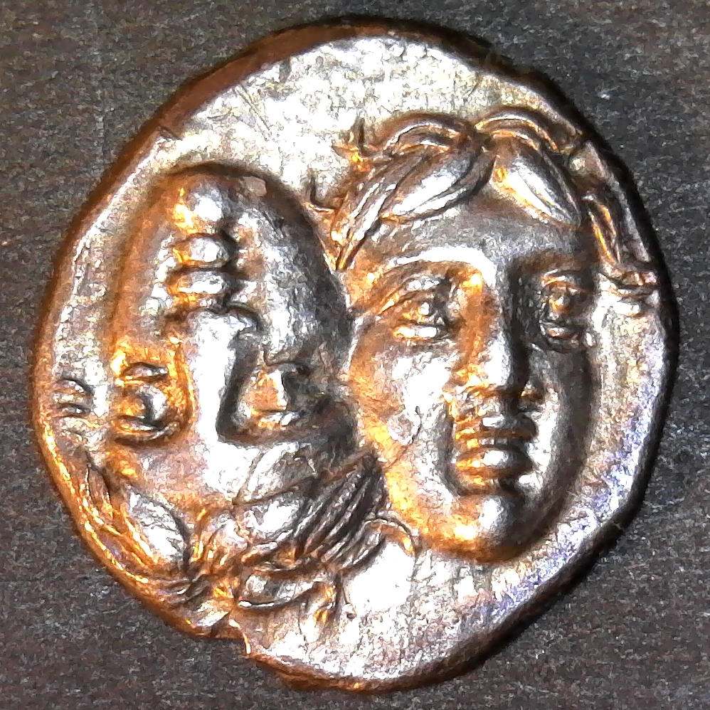 Thrace Istros AR Drachm obverse circa 350 BC.jpg