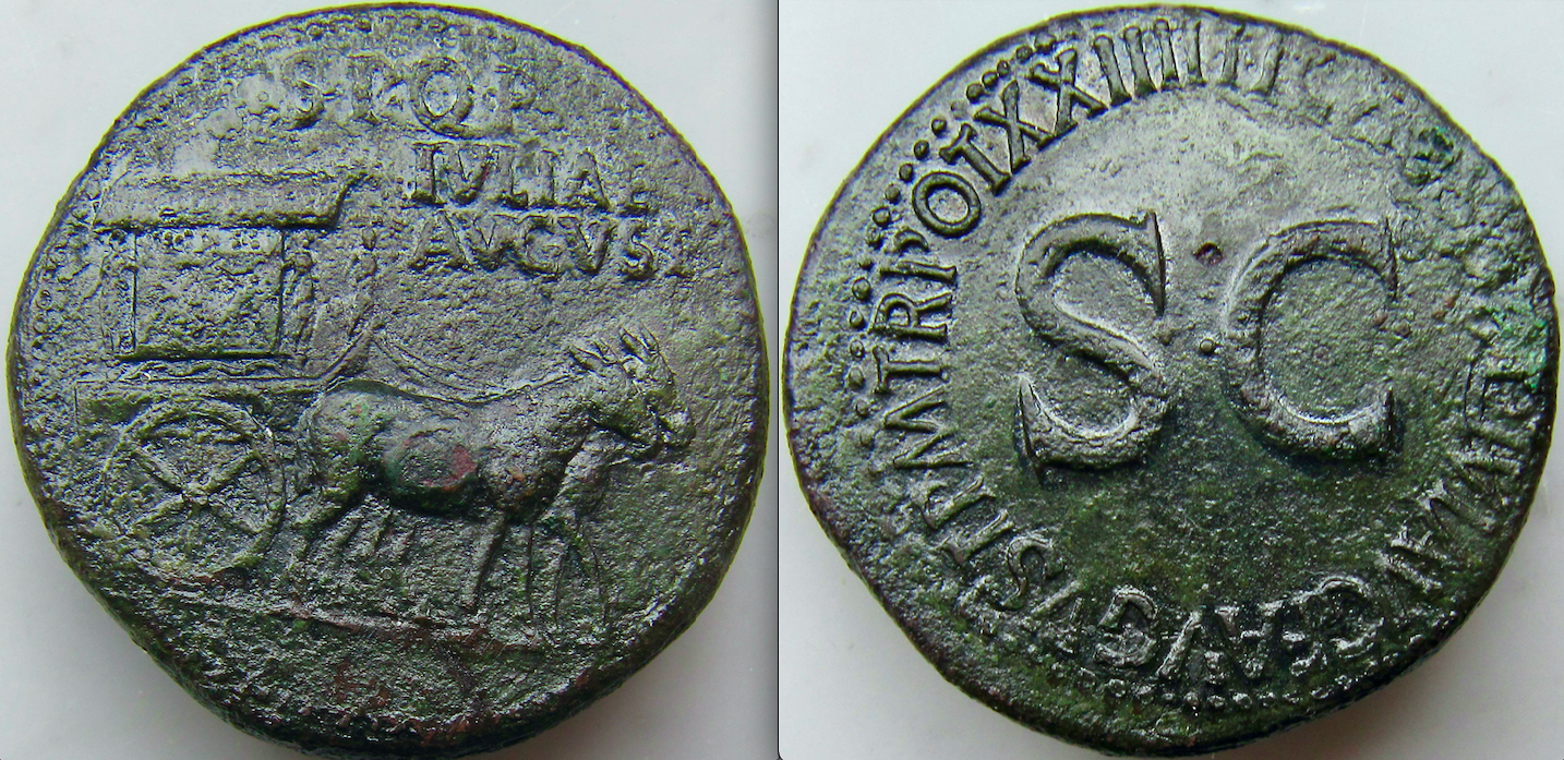 Tiberius Sestertius JULIA Carpentum SC - OBV:REV - GP .png