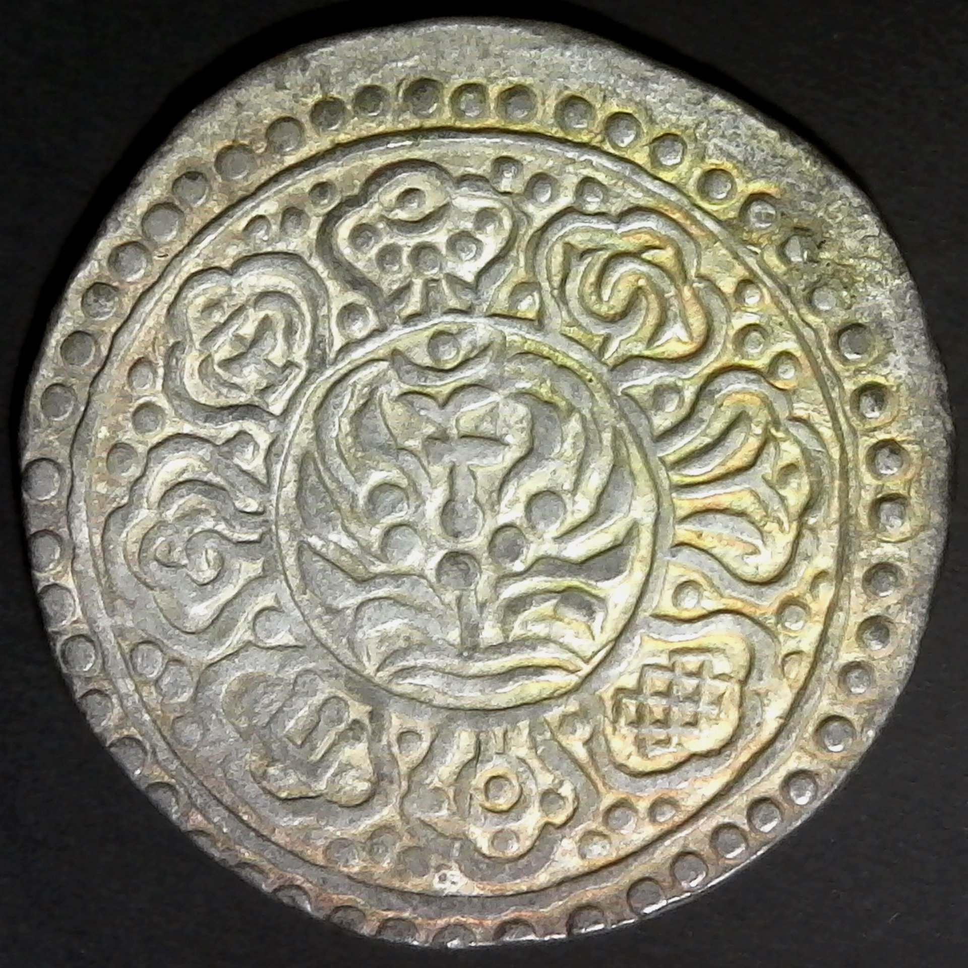 Tibet Ga-Den Tangka c1914 obv.jpg