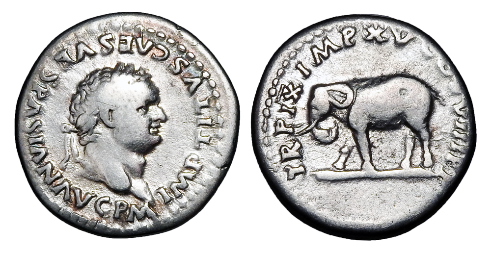 titus elephant denarius 3,21 grams ric 115 aVF.jpg