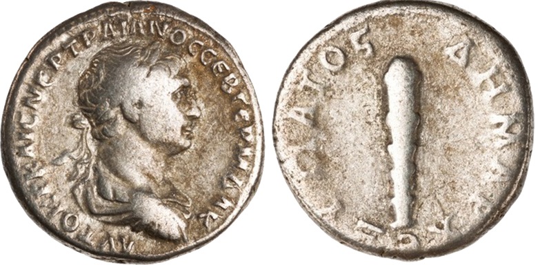 Trajan - Cappadocia Didrachm Hercules Club - RPC Metcalf 63 draped & Cuir pic 0.jpg