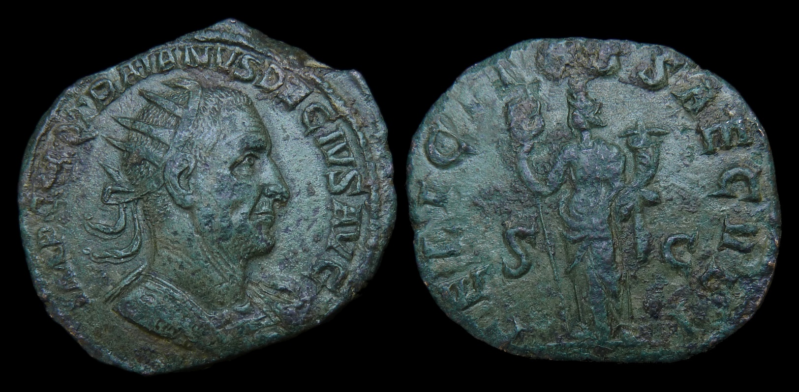 Trajan Decius - Double Sestertius Felicitas 3725.jpg