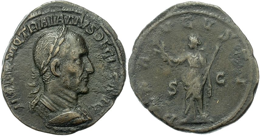 Trajan decius sestertius, Pax reverse.jpg