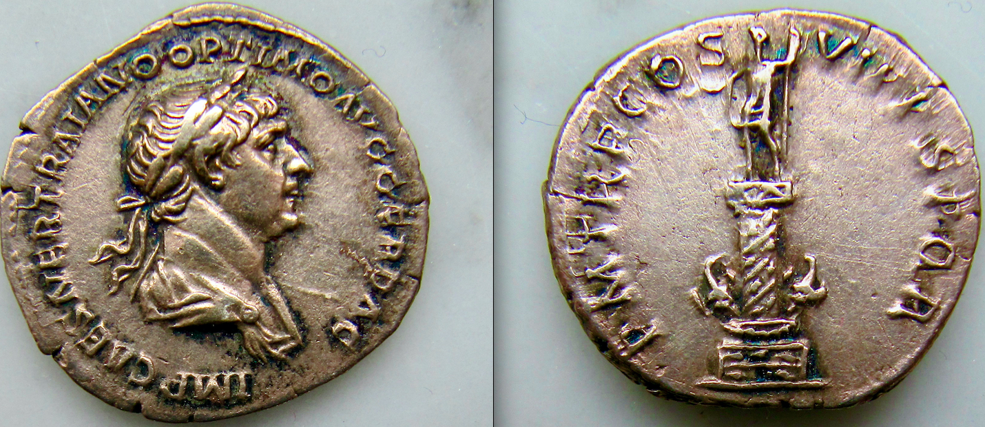 Trajan denarius colum - Example 1 - OBV:REV - September 2021.png