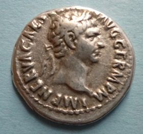 Trajan Denarius COS II 98-99 AD obv TM 722565650 $36.00 May 2014.jpg