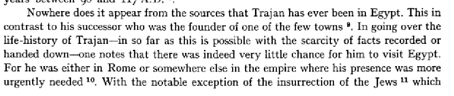 Trajan in Egypt excerpt (Sijpesteijn article 1965).jpg