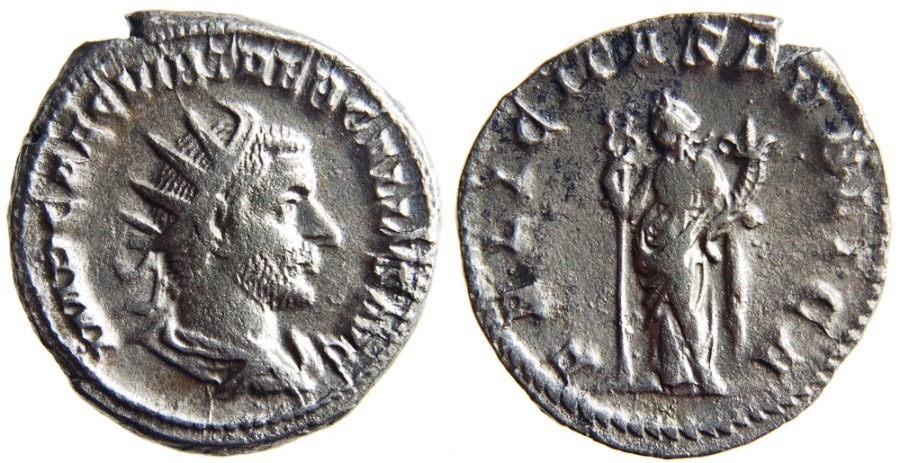 Trebonianus Gallus FELICITAS PVBLICA antoninianus Rome.jpg