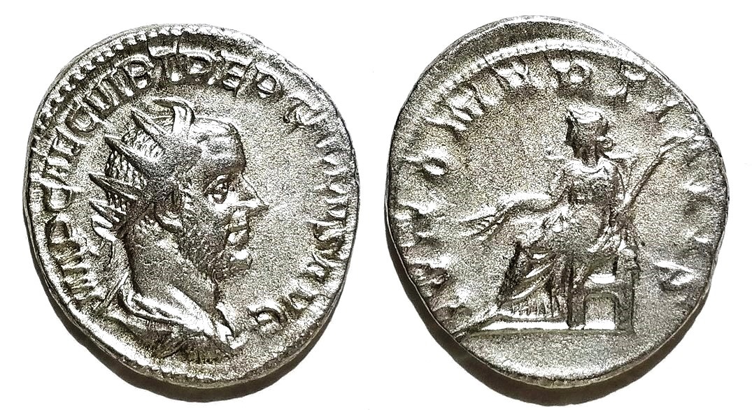 Trebonianus Gallus IVNO MARTIALIS antoninianus.jpg