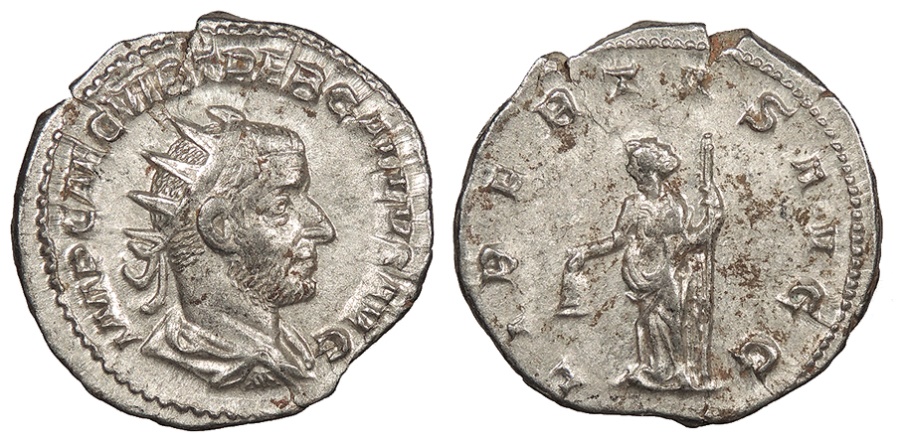 Trebonianus Gallus LIBERTAS AVGG no star Rome antoninianus.jpg