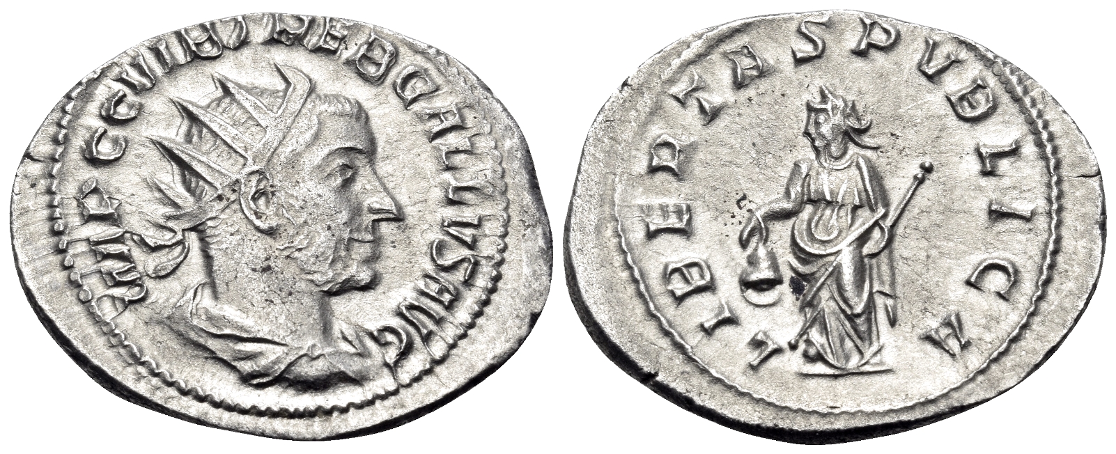 Trebonianus Gallus LIBERTAS PVBLICA Milan antoninianus.jpg