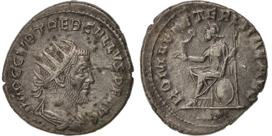 Trebonianus Gallus ROMAE AETERNAE AVG Antioch antoninianus.jpg