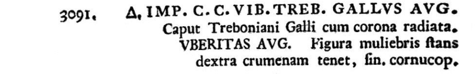 Trebonianus Gallus VBERITAS AVG antoninianus Sulzer listing.JPG