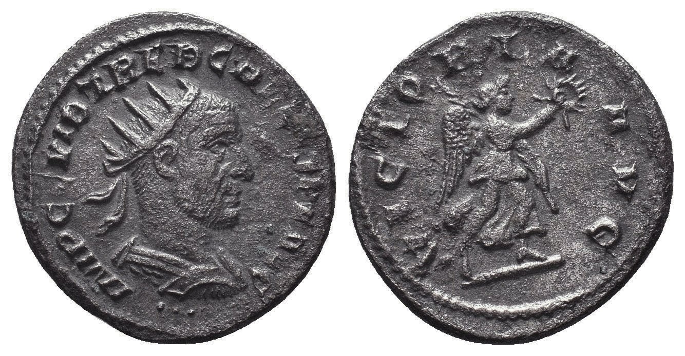 Trebonianus Gallus VICTORIA AVG advancing right antoninianus Antioch NSB.jpg