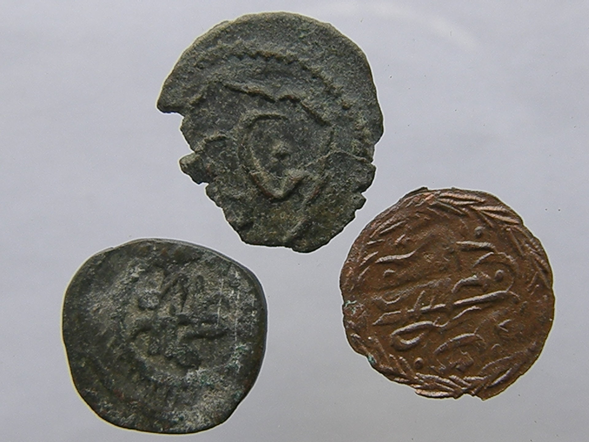 Trio of unknown bronzes.JPG