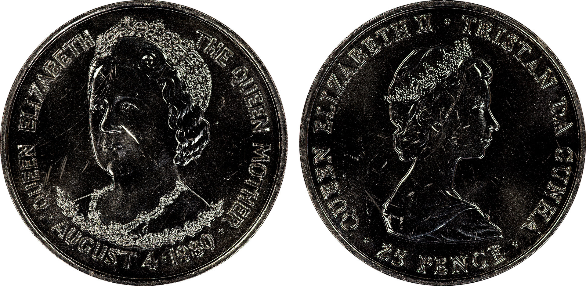 Tristan da Cunha - 1980 25 Pence.jpg