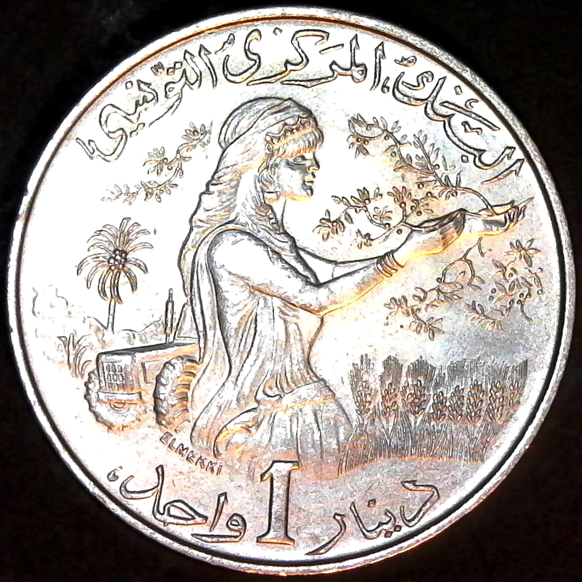 Tunisia 1 Dinar 1976 obv.jpg