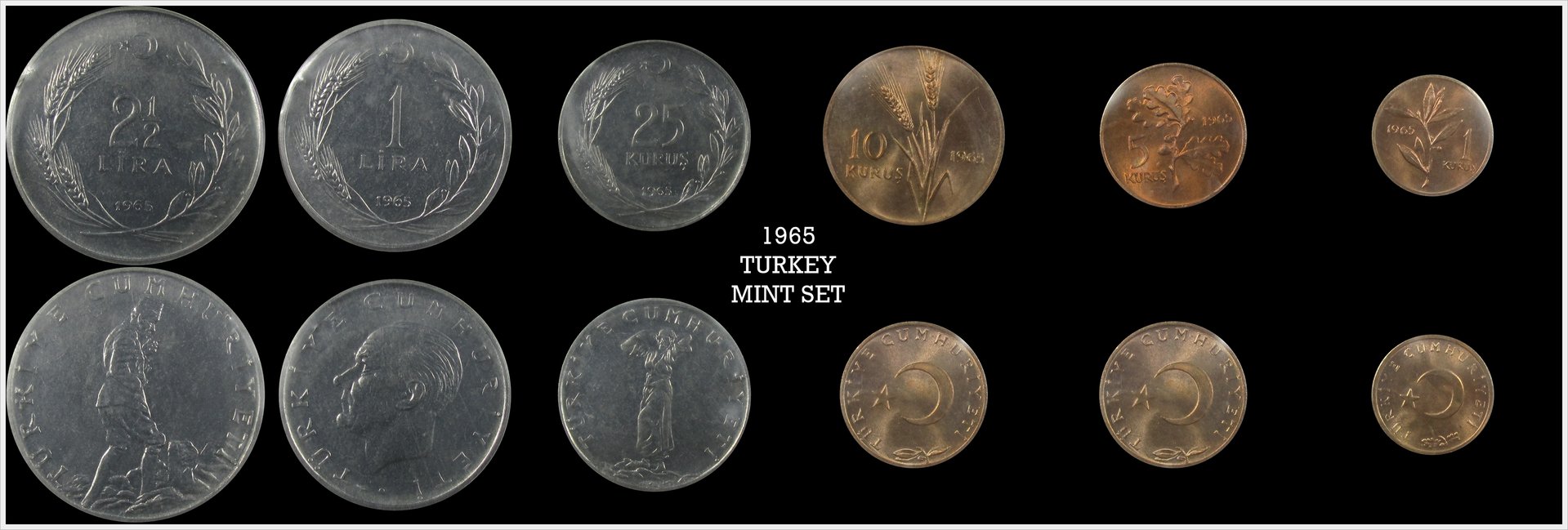 Turkey 1965 Mint Set.jpg