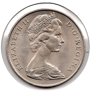 Turks & Caicos Islands - 1 Crown - 1969 - Rotate.gif