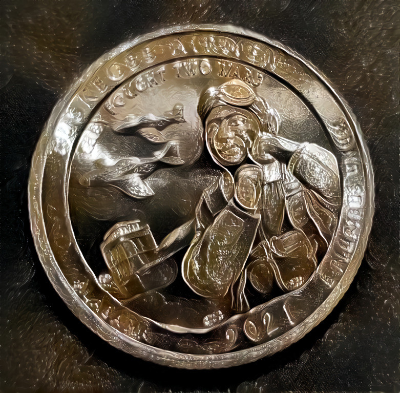 Tuskegee Airmen quarter with state quarters.jpg