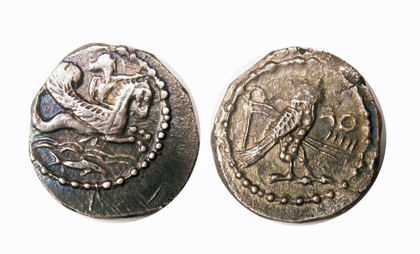 Tyrian stater, 400-360 BC Melquart riding hippocamp.jpg