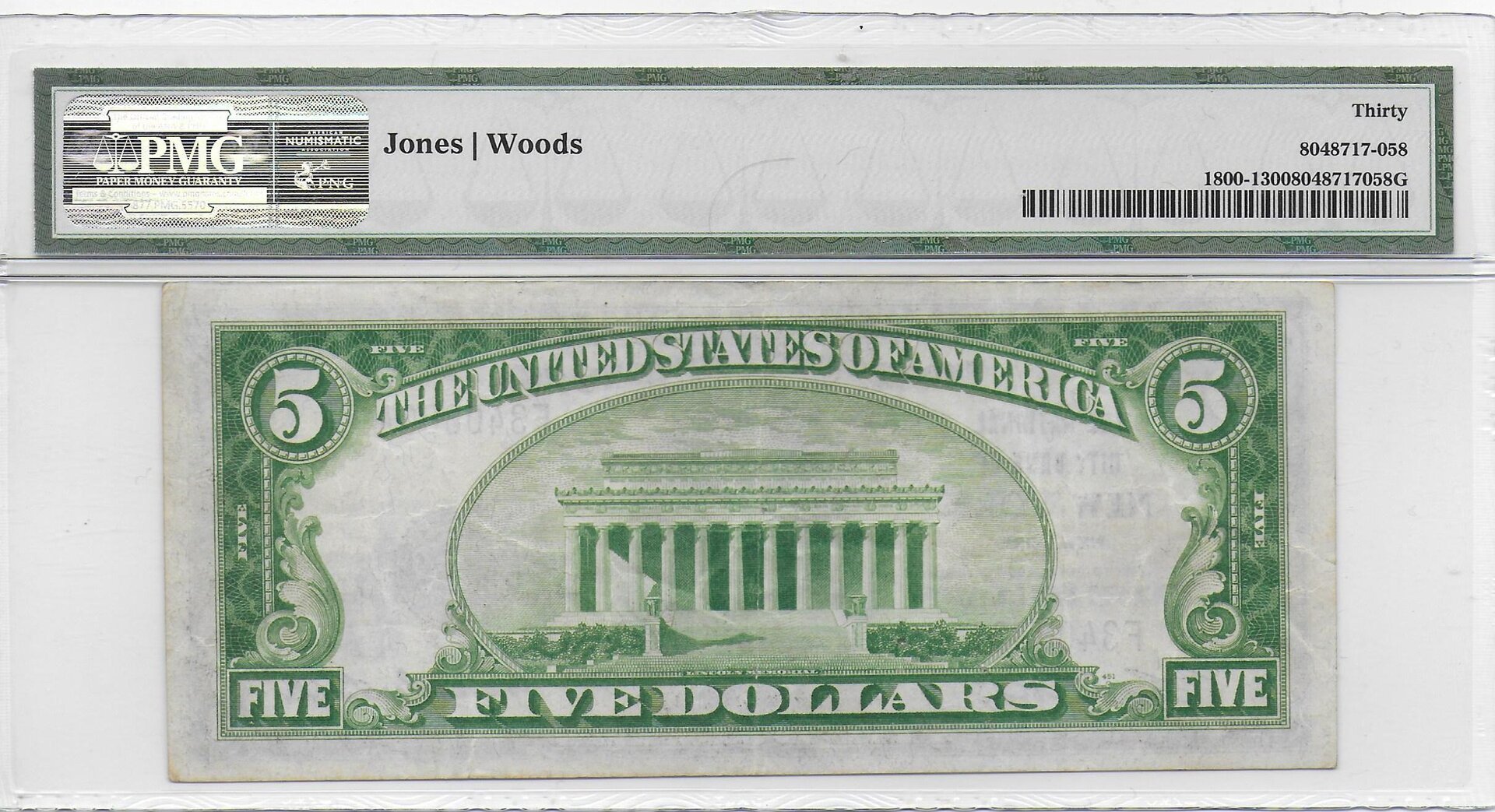 United States Citibank 5 dollar back.jpg