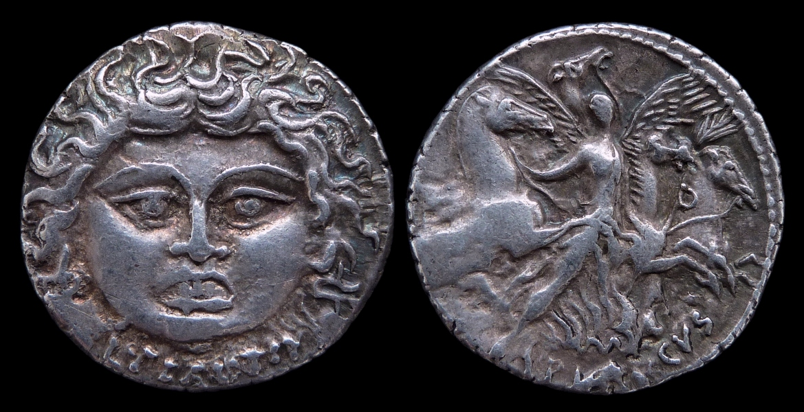 L. Plautius Plancus AR Denarius. Rome, 47 BC. | Roman 