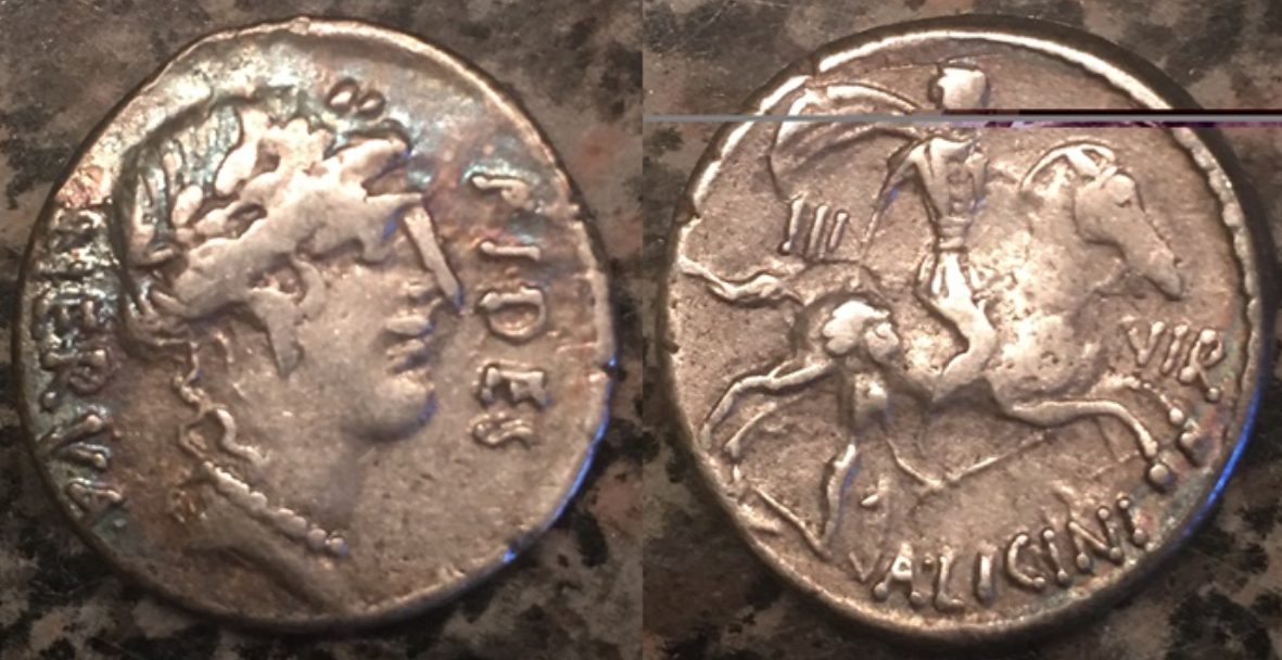 P. Licinius Nerva : Coins, Antique (650 B.C. to 476 A.C 